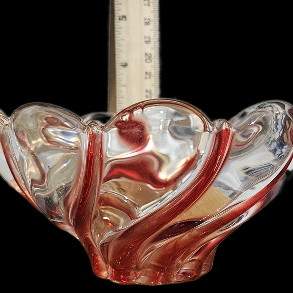 Vintage Mikasa Peppermint Candy Trinket Dish Bowl. - Picture 7 of 7